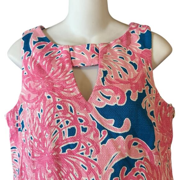 Just…Taylor Women’s Size 10 Pink and Blue Floral Sleeveless Dress - Picture 13 of 13